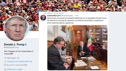 En Tiempo Real | Gran llamada entre AMLO y Trump...