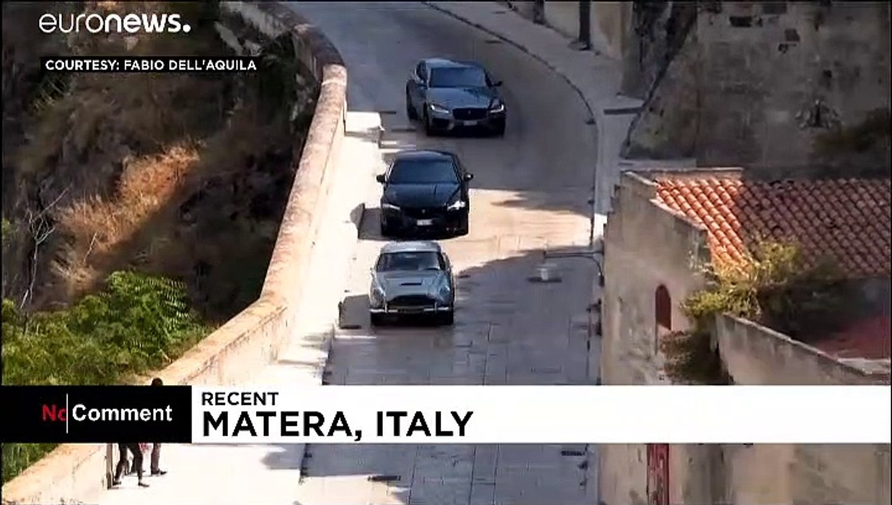 James Bond acelera em Matera