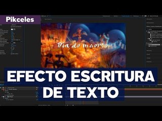 Efecto, texto que se escribe solo - #Pikceles con @_Keyframe