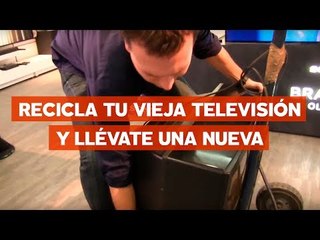 Recicla tu vieja televisión y llévate una nueva con @japonton