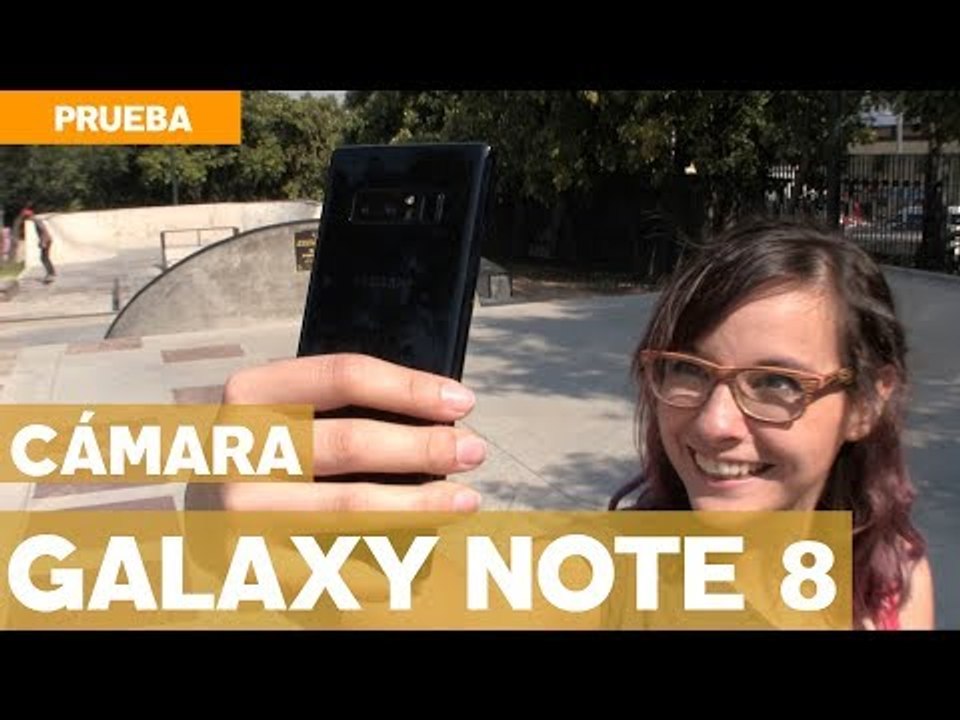 Galaxy Note 8: probando la cámara