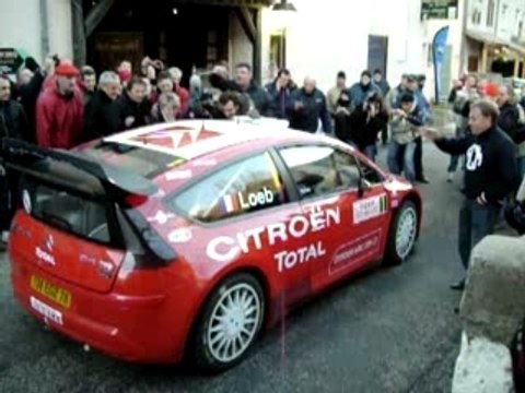 LOEB RALLY MONTE CARLO 2008 ANTRAIGUES