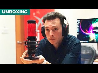 Micrófono HyperX Quadcast - Unboxing