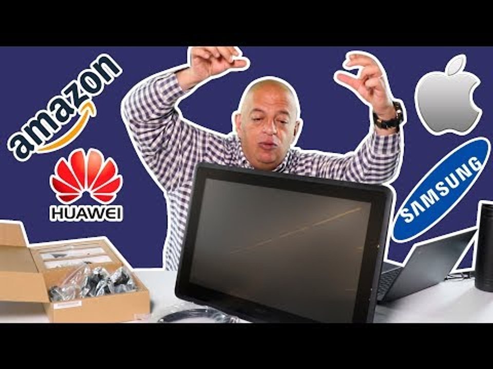 Unboxing Wacom Cintiq, el operativo de Huawei H...