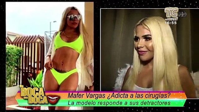 ¿Mafer Vargas adicta a las cirugías? “Yo soy la que me las pago”
