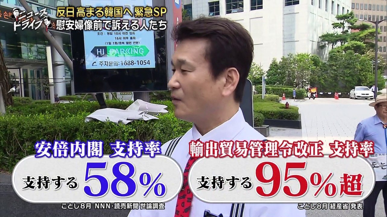 増田＆辛坊ニュースドライブ 史上最悪の日韓関係 緊迫のソウルへ96分SP（1/2）