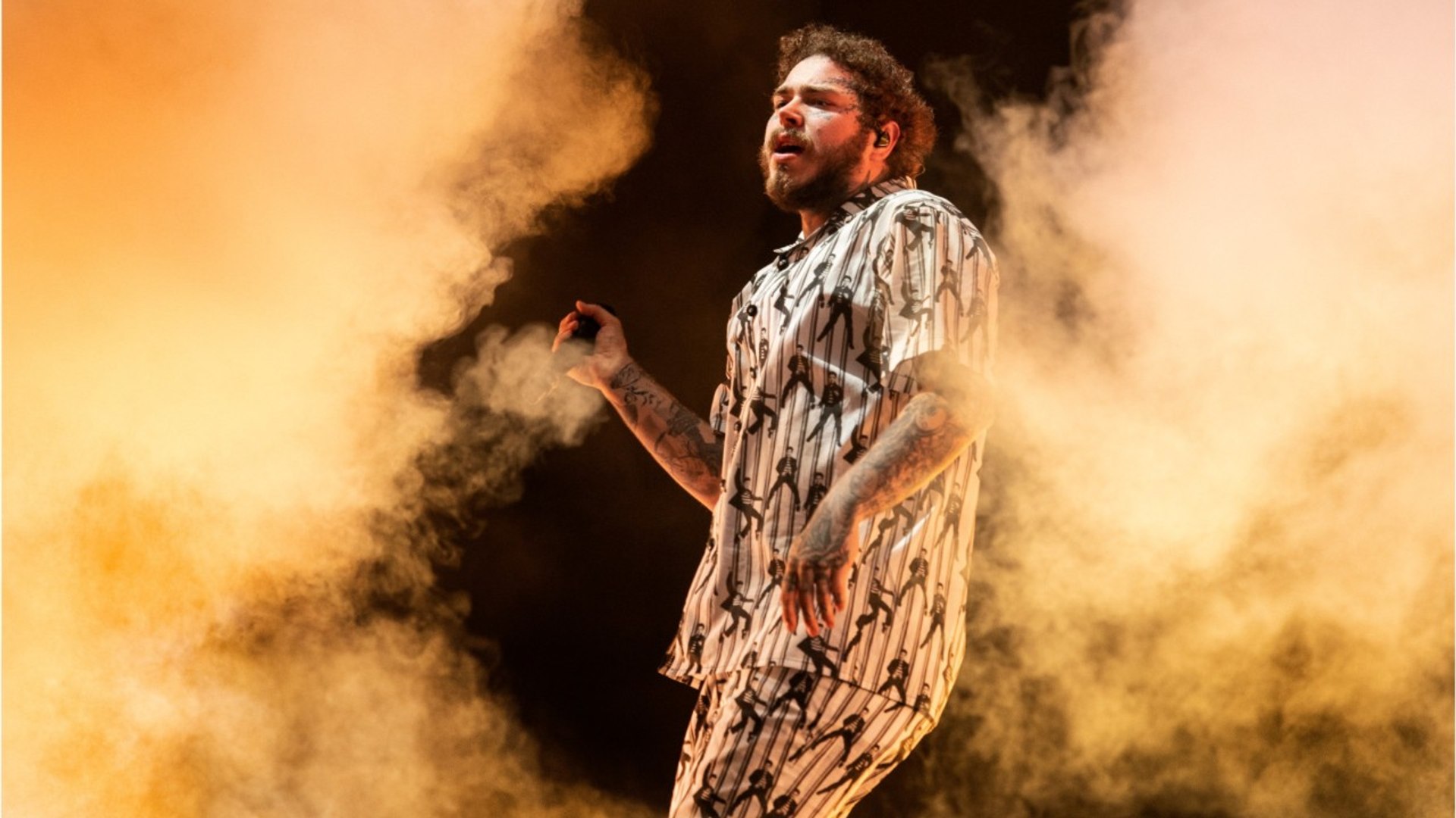 ⁣Post Malone debuts new 'Saint-Tropez' video