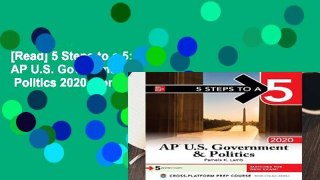 [Read] 5 Steps to a 5: AP U.S. Government   Politics 2020  For Full