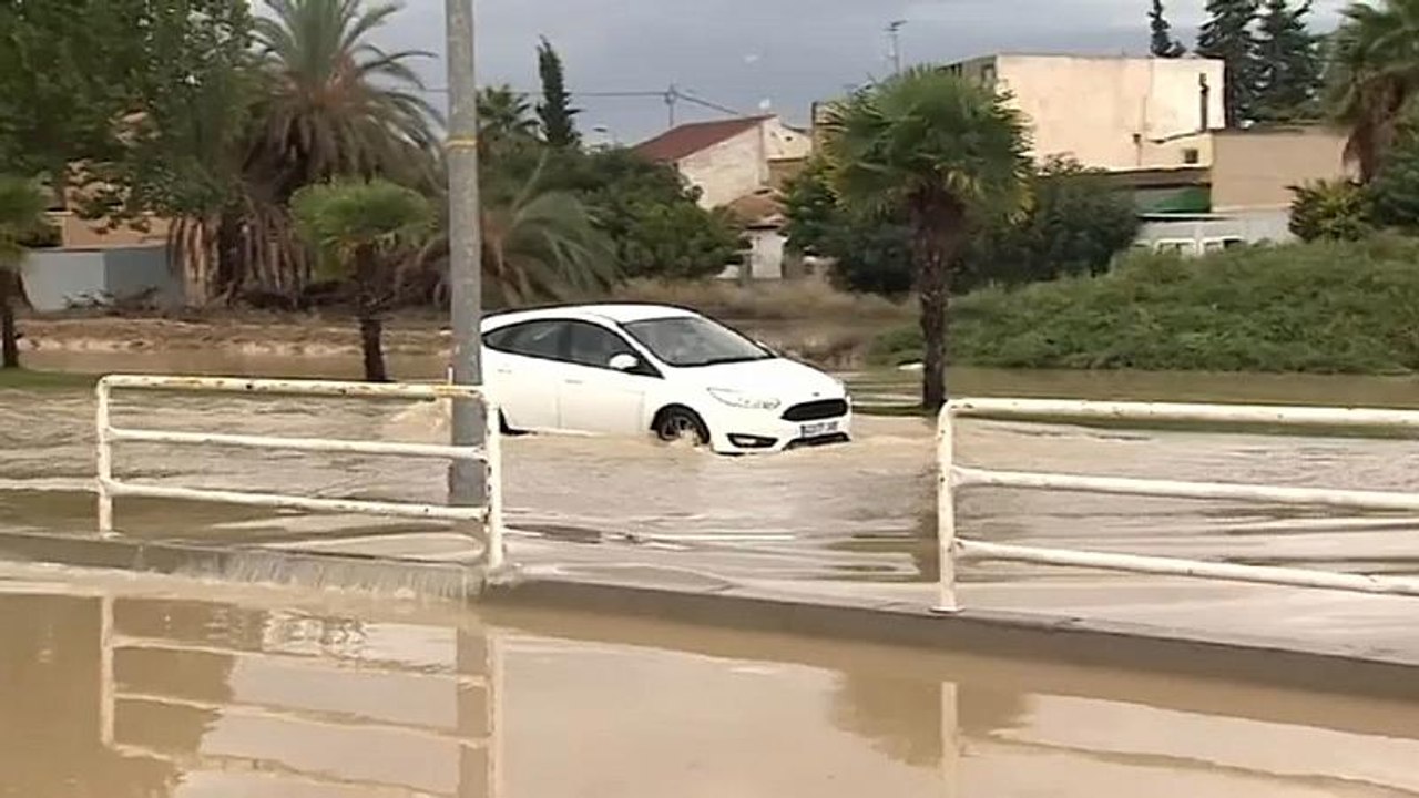 Ontinyent: Die stärksten Niederschläge in 100 Jahren