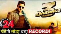 Salman Khan's DABANGG 3 Motion Poster Makes Record In 24 Hours!