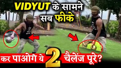 Vidyut Jammwal Gives 2 Big Challenges To Bollywood Stars!