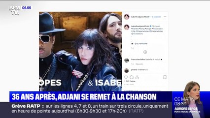 30 ans après, Isabelle Adjani se remet à la chanson