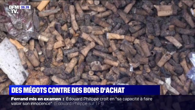 À Orchies dans le Nord, si vous ramenez une bouteille remplie de mégots, vous gagnez 2€