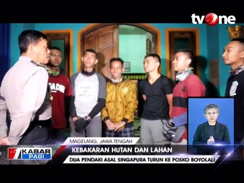 Lereng Gunung Merbabu Terbakar, 13 Pendaki Dievakuasi