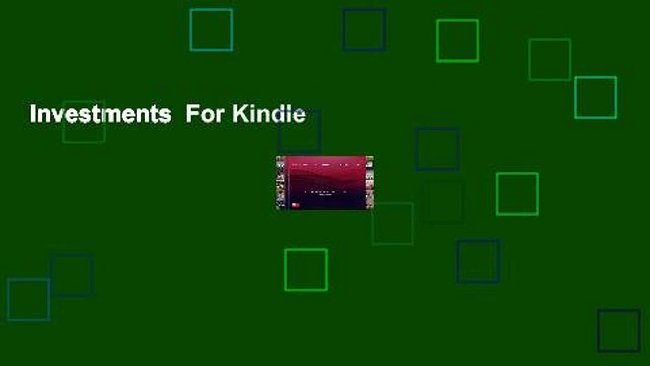 Investments  For Kindle