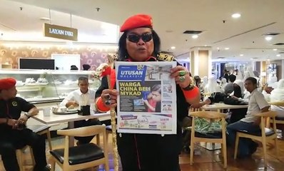 Ikut jejak Ayahanda sokong Utusan, Kosmo!