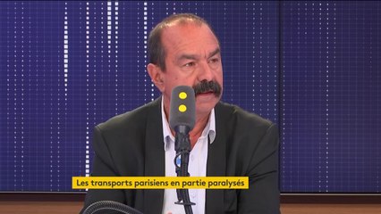 "Si la grève à la RATP est autant suivie, c'est que le problème est important", affirme Philippe Martinez