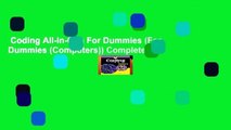 Coding All-in-One For Dummies (For Dummies (Computers)) Complete
