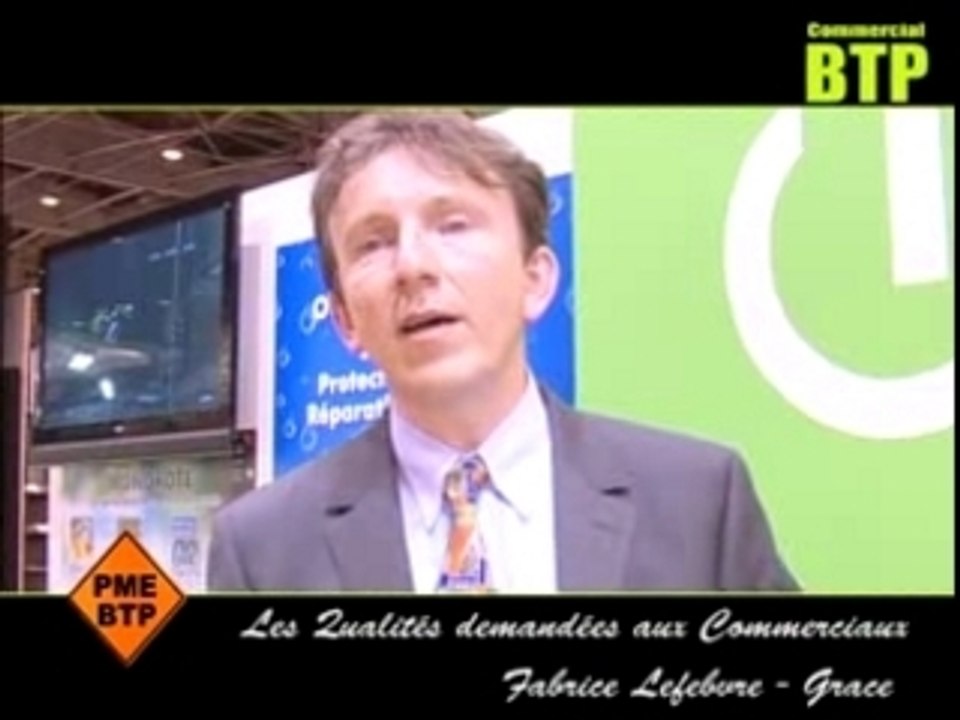 Comemercial BTP: Fabrice Lefebvre