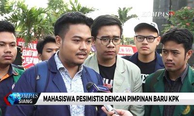 Mahasiswa Pesimistis dengan Pimpinan Baru KPK