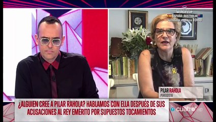 Hasta Risto Mejide se da cuenta de que Rahola le engañó como un chino con el 'tetagate'
