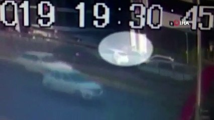 Pendik’te hamile kadının yaşadığı dehşet kameralara yansıdı