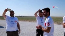Gümüşhane'nin 'Türk Kırmızısı' roketi TEKNOFEST'te beğeni topladı