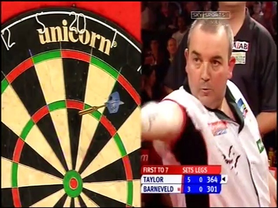 PDC World Darts Championship Final 2007 - Phil Taylor vs Raymond Van Barneveld 3of4