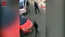 Polis, gözaltına almaya çalıştığı adamla boks yaptı