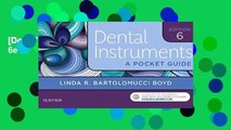 [Doc] Dental Instruments: A Pocket Guide, 6e