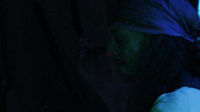 Alton Towers Scarefest maze trailer