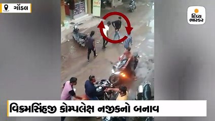 ગોંડલમાં બાઈક અથડાવા બાબતે લુખ્ખા તત્વોનો આતંક, યુવાનને ધમકાવ્યો