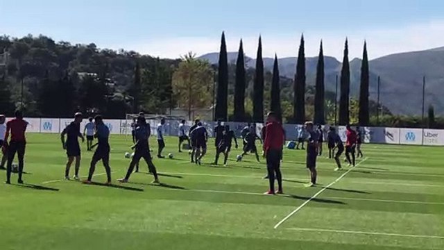 OM : Sarr absent, 24 joueurs dont 3 gardiens ont participé à l'entraînement matinal