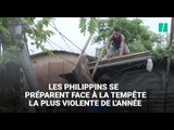 Les philippins se préparent à l'arrivée du super typhon Mangkhut