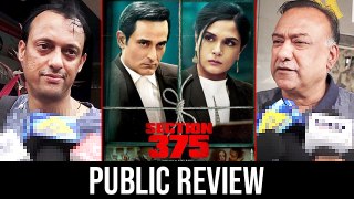 Section 375 Public Review | Akshaye Khanna | Richa Chadha | Meera Chopra