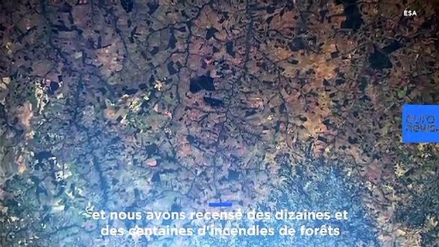 L'ouragan Dorian et les incendies en Amazonie, visibles depuis la Station spatiale internationale