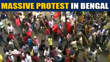 CPI(M) youth wing protests against West Bengal govt