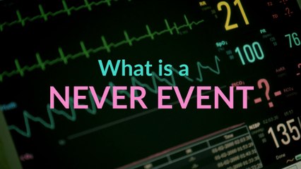 Never Events - What is a 'Never Event'?