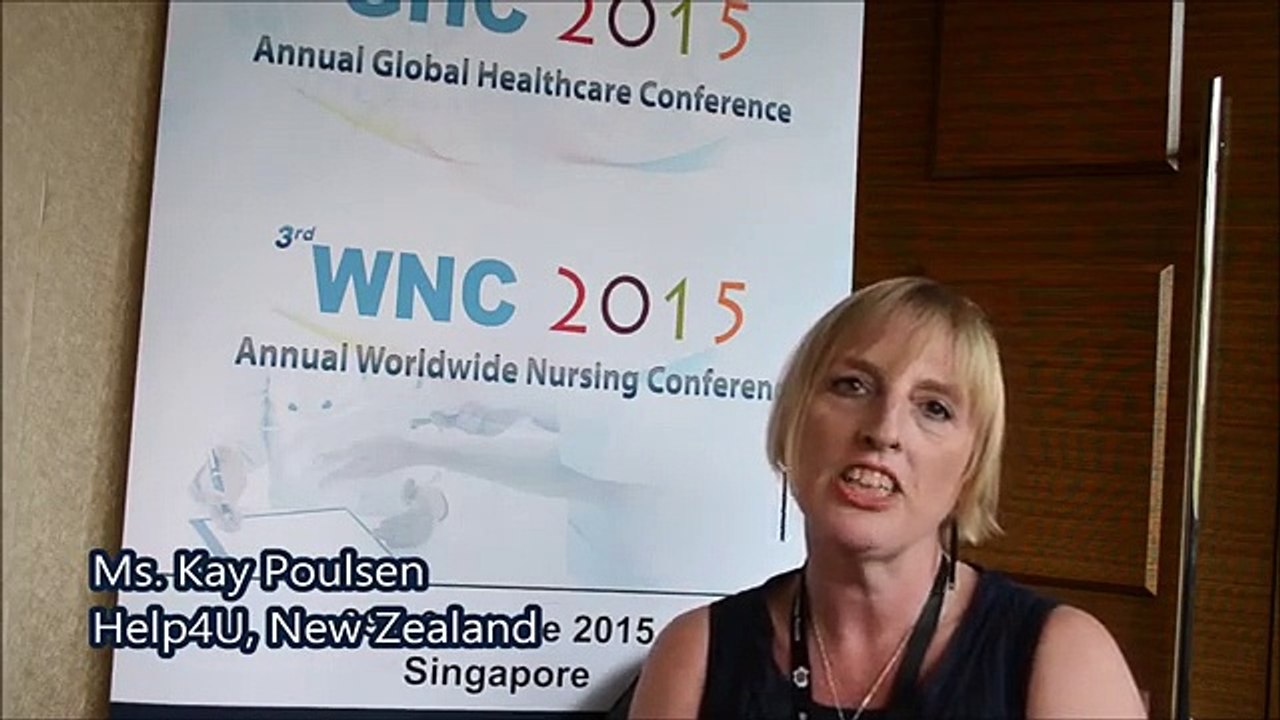 Ms. Kay Poulsen at GHC Conference 2015 by GSTF Singapore
