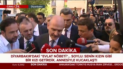 İçişleri Bakanı Süleyman Soylu Diyarbakır'da