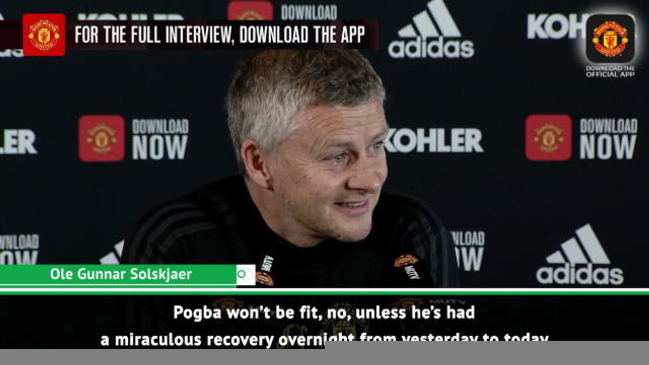 Premier League: Solskjaer confirms Pogba misses Leicester clash