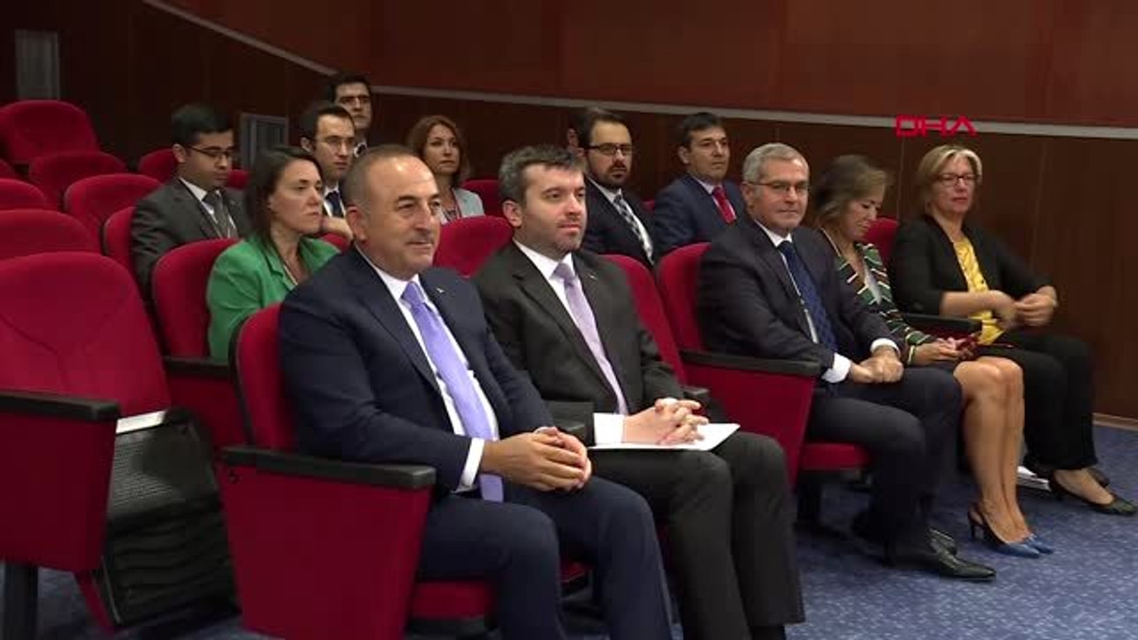 Ankara çavuşoğlu iit üyesi ülkelere yönelik barış için arabuluculuk sertifika programına katıldı