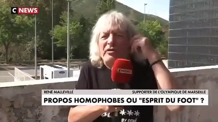 Un supporter de l’OM s’enflamme un peu trop à la télévision au sujet de l’homophobie dans le foot