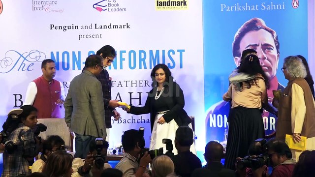 Amitabh Bachchan Launched Book of Book The Non-Conformist Memories of My Father Balraj Sahni