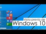 Reseña: Vista previa de Windows 10
