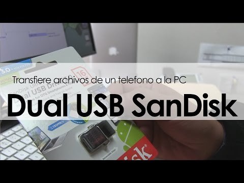 Dual USB de SanDisk, memoria para transferir archivos entre PC y smartphones