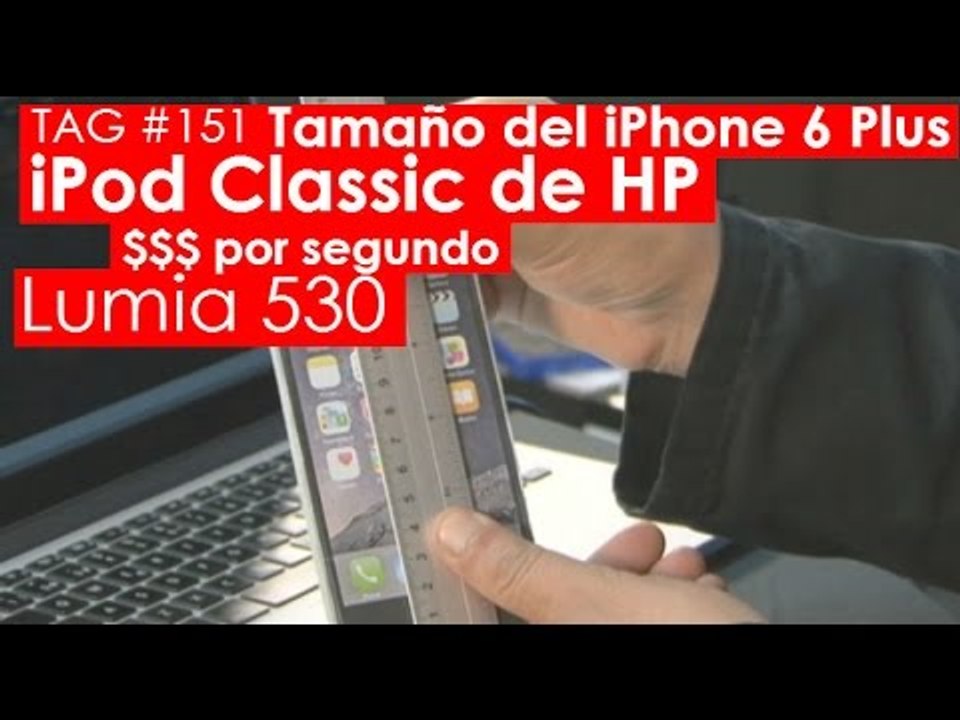 iPhone 6, iPod Classic, Nokia Lumia 530 y reloj...