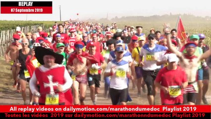Replay Marathon du Médoc  2019-Ambiance sur la parcours 7 / runners atmosphere on the way 7