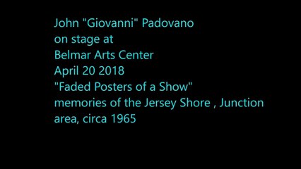 John Padovano belmar arts center 2018