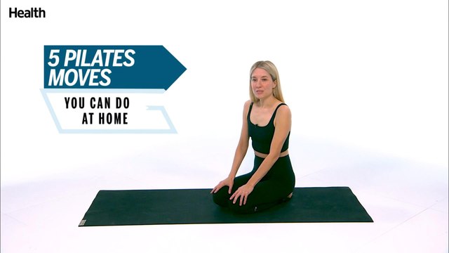 Karen Lord Demonstrates 5 Pilates Exercises You Can Do at Home